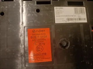 Silla Coche Cybex Solution X-Fix Isofix