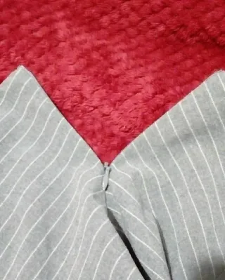 Falda nueva vuelo rayas gris Zara