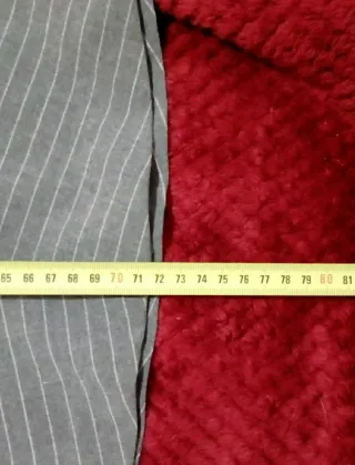 Falda nueva vuelo rayas gris Zara