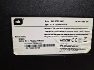 TV OKI 32" con regalo de  smart tv