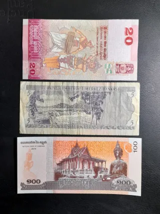 Lotes Billetes Asia