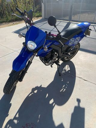 Derbi Senda SM 125 4T Azul(Vinilo)