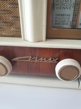 Radio Vintage Madera Marrón