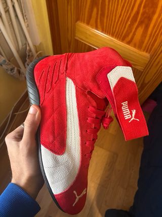 Zapatillas Puma SpeedCat Mid Ferrari Rojas