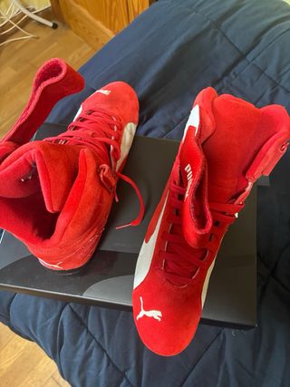 Zapatillas Puma SpeedCat Mid Ferrari Rojas