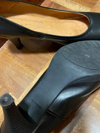 Zapatos planos negros