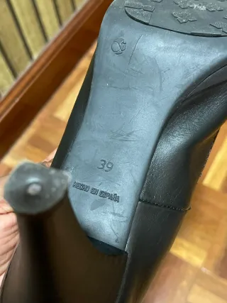 Zapatos planos negros