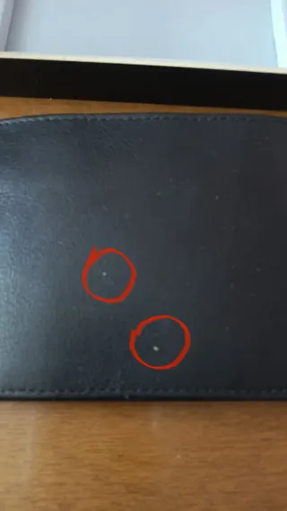 Set in vera pelle  portafoglio uomo, portachiavi,