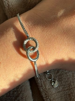 Pulsera Swarovski Aro Doble
