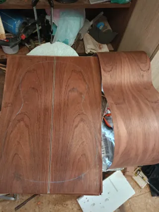 Legno per costruzione di chitarra