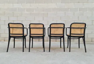 4 Sillas Thonet by Josef Hoffmann.