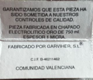 Juego Gemelos y Sujeta Corbatas Chapado Oro