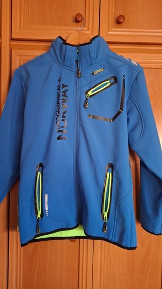 Chaqueta Geographical Norway Dry Tech Azul