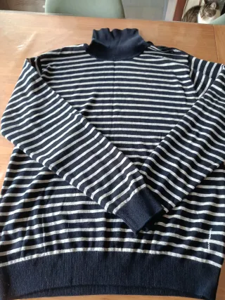 Jersey Adolfo Dominguez Talla 7 Rayas