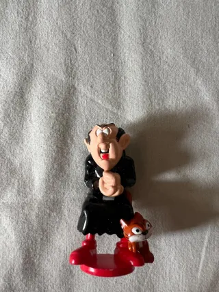 Figura PVC Gargamel y Azrael Los Pitufos (Peyo)