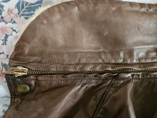 Chaqueta Bomber Vintage piel