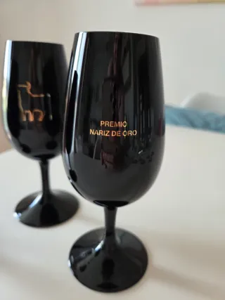 3 Copas Nariz de Oro Negras