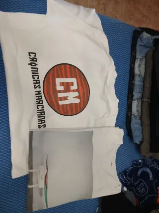 Lote 14 Camisetas Hombre Hollister, Quiksilver