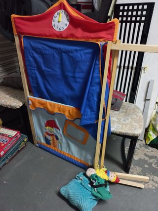 Caseta de Títeres Infantil