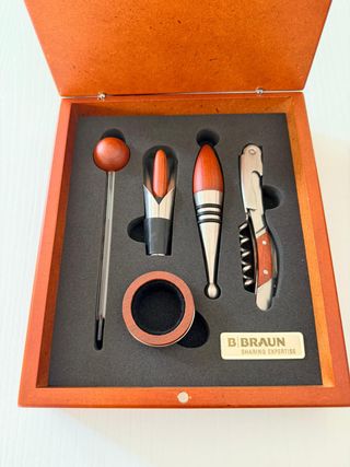 Set da sommelier Brandani con Marchio B Braun