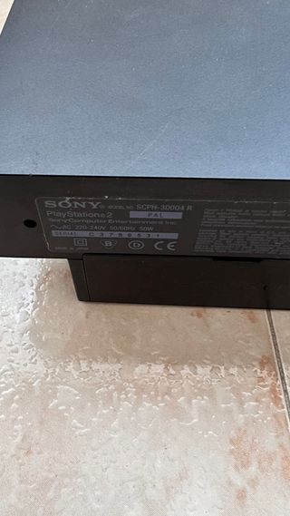 Consola PS2 FAT Negra LEER