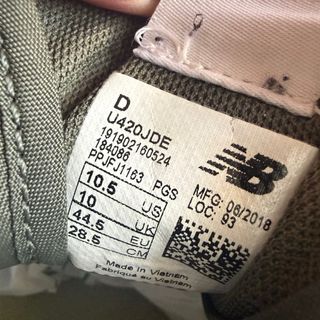 Zapatillas New Balance 420 Verde y Azul