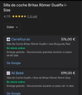 Silla de Coche Britax Römer Dualfix i-Size