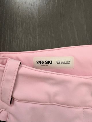 Pantalones de Ski Zara Rosa
