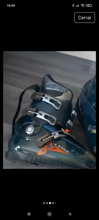 Botas Esquí Lange 28.5 (T44)