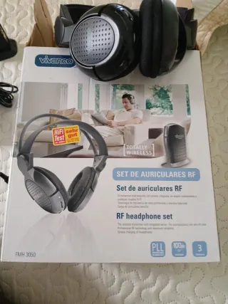 Auriculares RF Vivanco FMH 3050 Negros