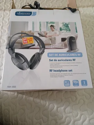 Auriculares RF Vivanco FMH 3050 Negros