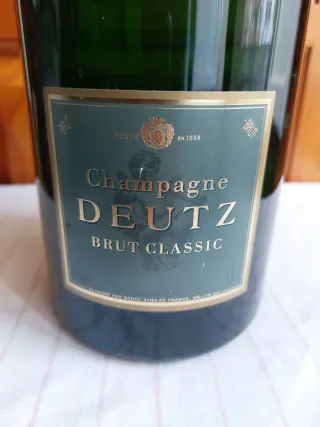 Botella Vacía Champagne Deutz 1.5L