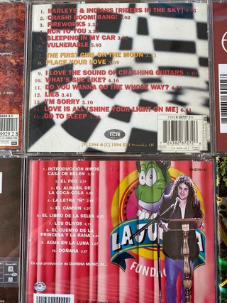Lote CDs Música Pop Rock Internacional y Nacional