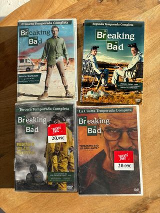 4 Temporadas Breaking Bad DVD