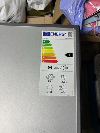 Lavavajillas Gris Marca:BRANDT Modelo:DWF137D5-02