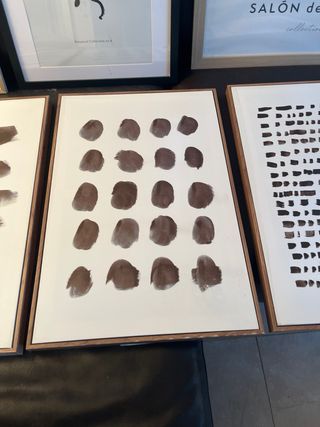 Láminas decorativas pared (6 uds)