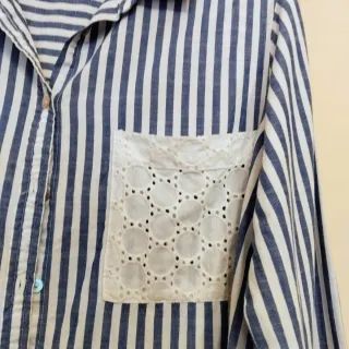 Camisa Springfield Rayas Azul Talla 40