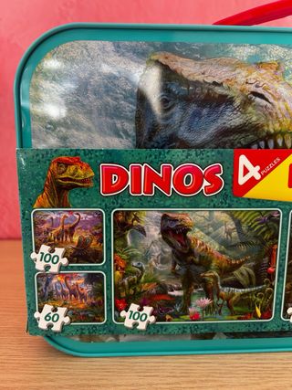 Caja de Puzzles Dinos Schmidt