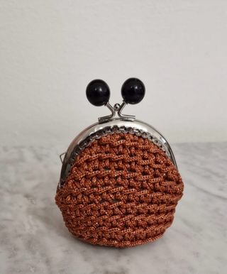 Portamonete uncinetto fatto a mano