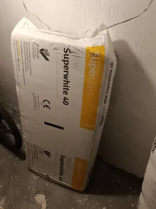 Lana mineral Superwhite 40 (2,5 sacos)