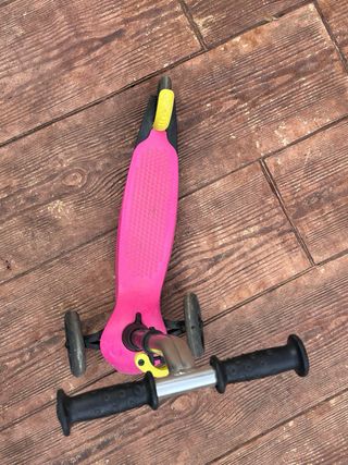 Patinete 3 Ruedas Niña/o Rosa