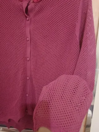 Cardigan Nanette rosa taglia S/M