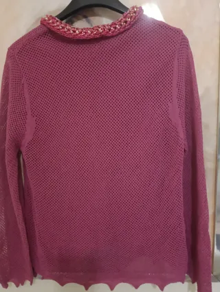 Cardigan Nanette rosa taglia S/M