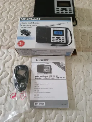 Radio SilverCrest Multibanda Portátil