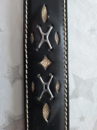 Cinturón El Ranchero Piel Negro Talla 80/95