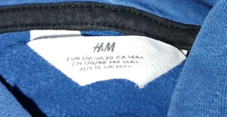 Sudadera con capucha bicolor