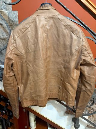 Giacca in vera pelle vintage anni '80