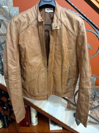 Giacca in vera pelle vintage anni '80