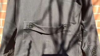 Abrigo hombre talla XL gris