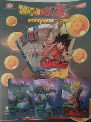 Lamincards Edibas Dragon Ball Z super 3D